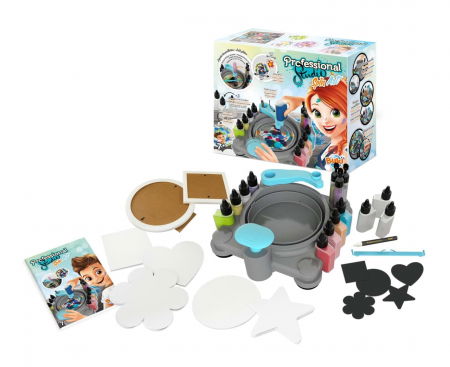 Játékok 6-8 éveseknek - Buki France Studio Profesional de Spin Art