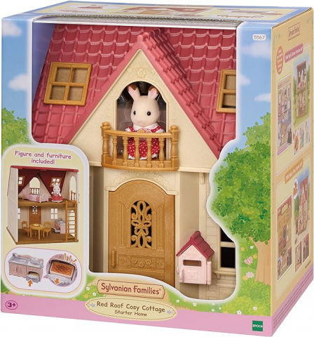 Ajándékok 5 éves gyerekeknek - Epoch -Sylvanian Families-Casuta Red Roof Cosy Cottage