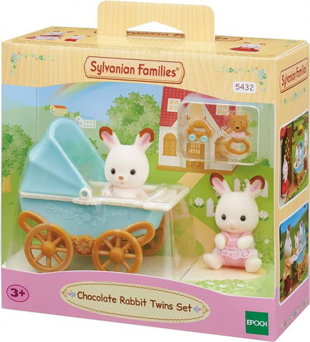 Oktató játékok - Epoch -Sylvanian Families-Set Carucior Iepurasi Gemeni