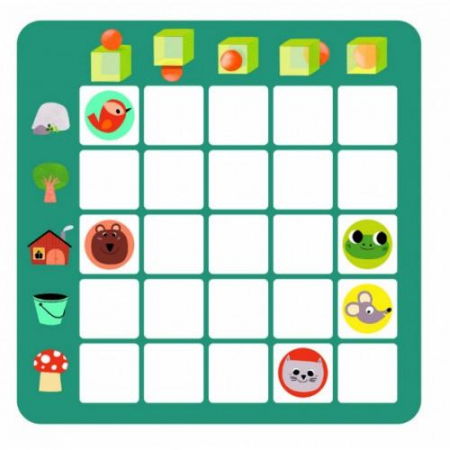 Ajándékok 4 éves gyerekeknek - Djeco-Topologix-joc-de-logica