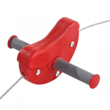 Ajándékok gyerekeknek - KBT-Tiroliana-tip-para-rosie-cu-Leagan-Monkey-Rosu-pentru-tiroliana