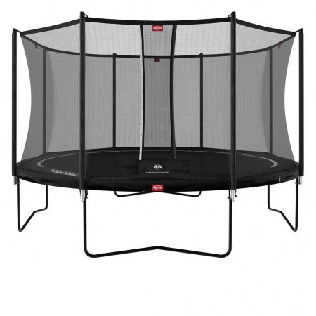 Trambulina copii - Berg Toys-Trambulina Berg Elite Regular GRI Level cu plasa Deluxe 430