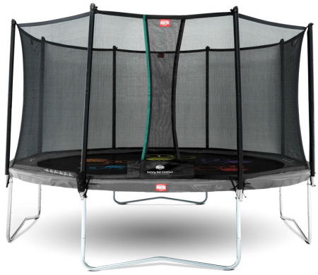 Jucarii 1-3 ani - Berg Toys-Trambulina Berg Regular GRI Level cu plasa Comfort 430