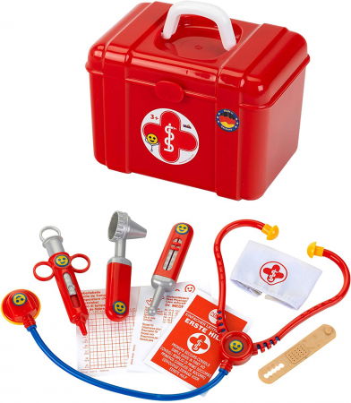 Ajándékok 3 éves gyerekeknek - Klein-Trusa-prim-ajutor-Set-joc-de-rol-doctor