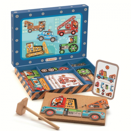 Jucarii educative - Djeco-Vehicule-de-asamblat-Tap-Tap