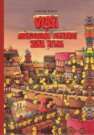 Ajándékok 10 éves gyerekeknek - Editura Portocala Albastra Vlasi si prajiturna pentru Zina Stere - de Claude Ponti