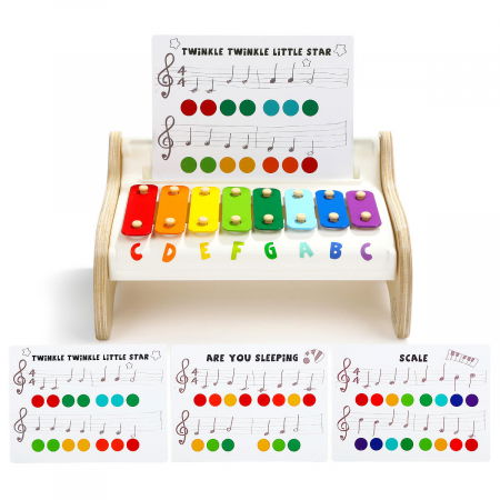 Baba játékok - Topbright-Xilofon-cu-portativ-Elefantel