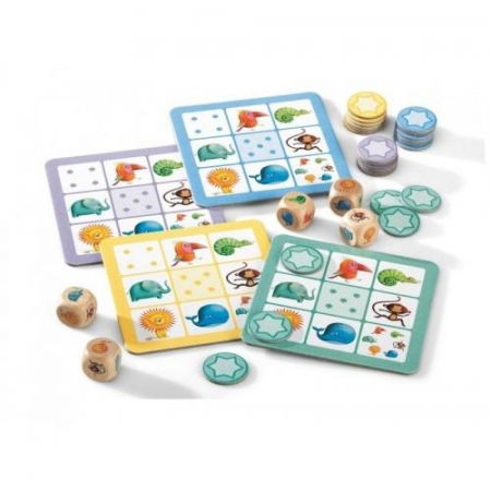 Állatfigurák játékok - Djeco-Joc-de-strategie-Yams