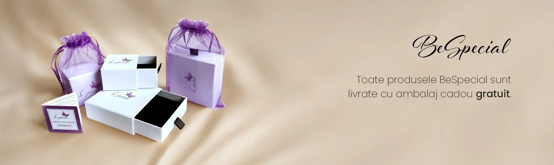 Ambalare Cadou Gratuita pentru toate bijuteriile BeSpecial.ro