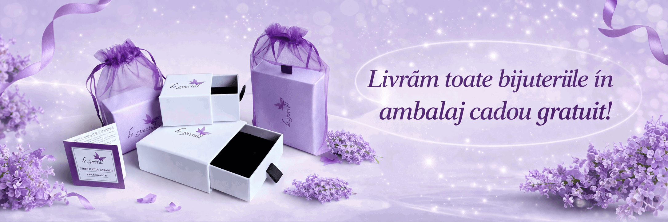Ambalare Cadou Gratuita pentru toate bijuteriile BeSpecial.ro