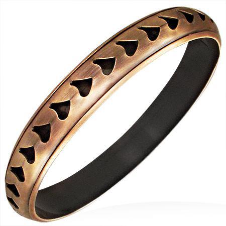 Bratara metalica model etnic cu inimioare sau sageti [1]