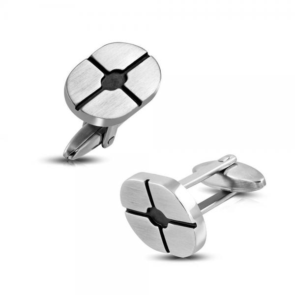 Butoni ovali din otel inox [1]