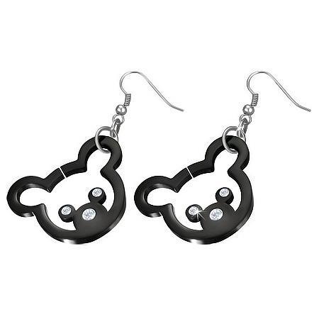 Cercei otel inox cu ursuleti si zirconii [1]