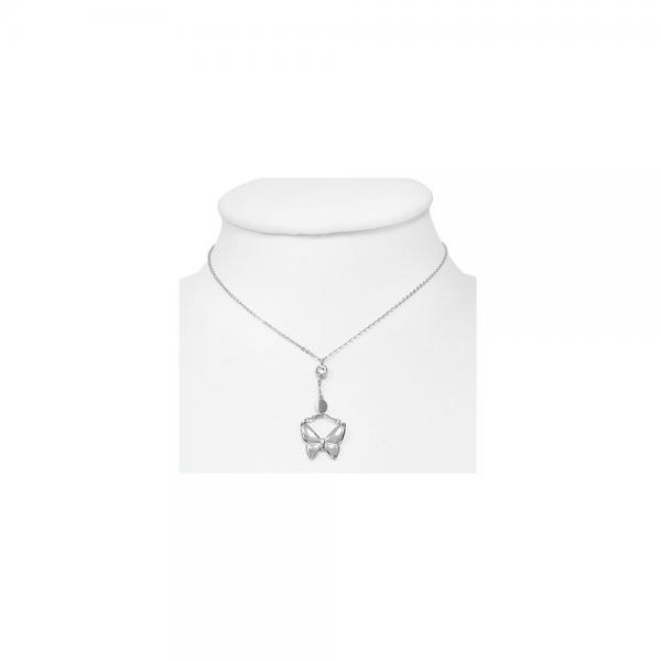 Colier elegant din inox cu fluturas [2]