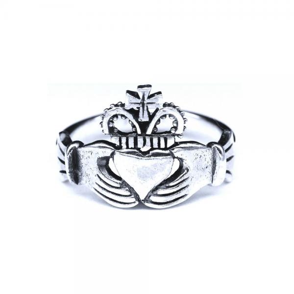 Inel argint 925 Claddagh model irlandez [1]