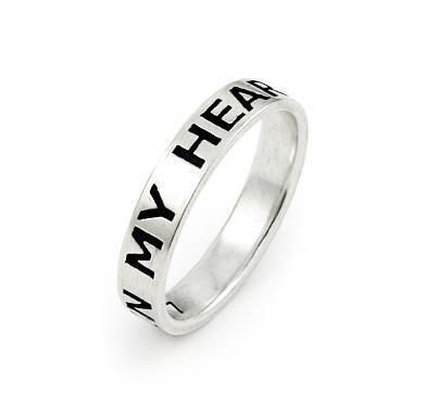 Inel argint 925 FOREVER IN MY HEART cu aspect vintage [1]