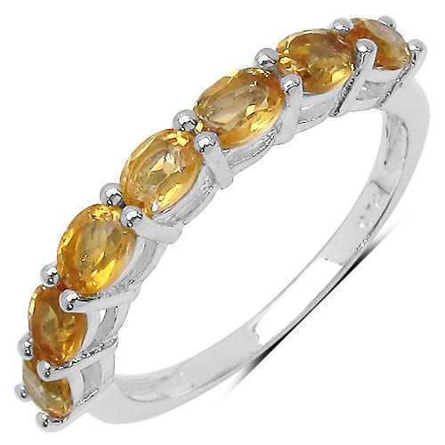 Inel argint 925 cu citrine pietre semipretioase [1]