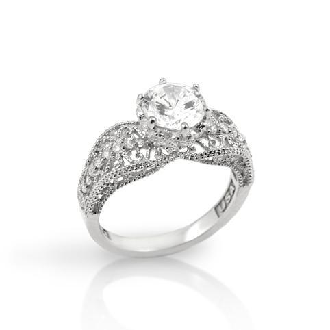 Inel argint 925 elegant cu zirconii [1]