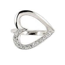 Inel argint 925 in forma de inimioara cu zirconii [2]