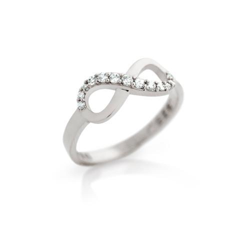 Inel argint 925 rodiat cu simbolul infinitului [1]