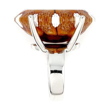 Inel argint 925 rodiat cu sticla murano millefiori [4]