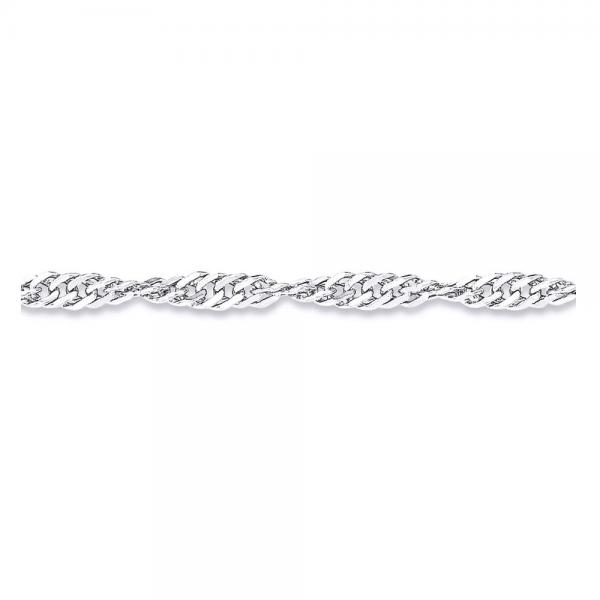 Lant argint 925 model singapore 61 cm [2]