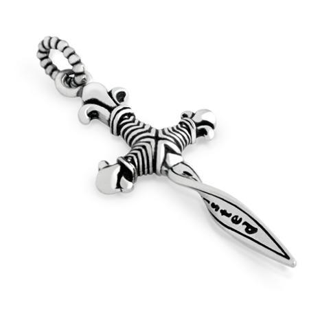 Pandant argint 925 sabie TWISTED BLADE PSX0541 [1]