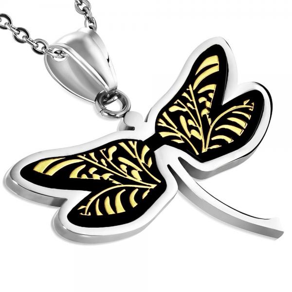Pandant otel inox cu fluturas [1]