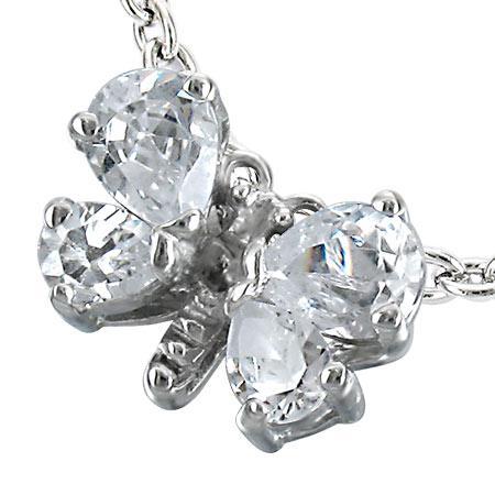 Pandant otel si zirconii in forma de fluturas [1]