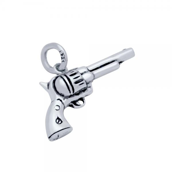 Pandantiv argint 925 revolver [1]