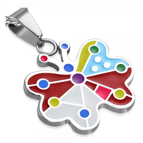 Pandantiv din otel inox in forma de fluturas [1]