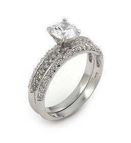 Set inele argint 925 rodiat cu zirconii [1]