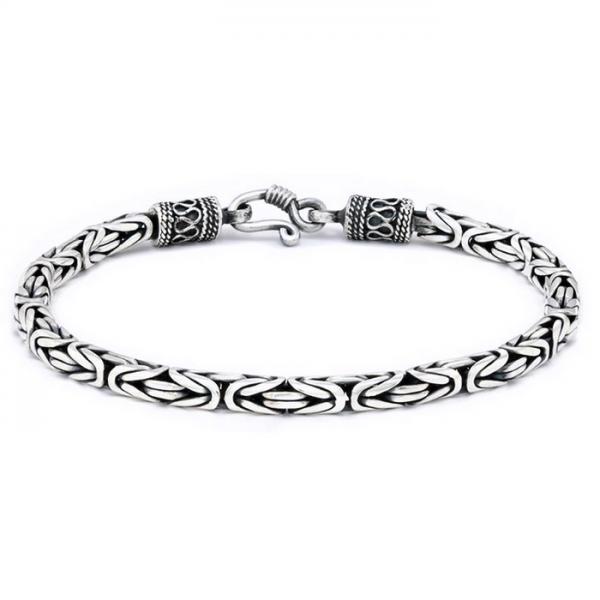 Bratara argint 925 cu aspect vintage model Bali [1]