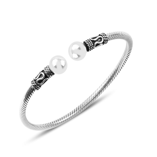 Bratara argint 925 cu bilute si aspect vintage - Be Authentic BTU0078 [1]