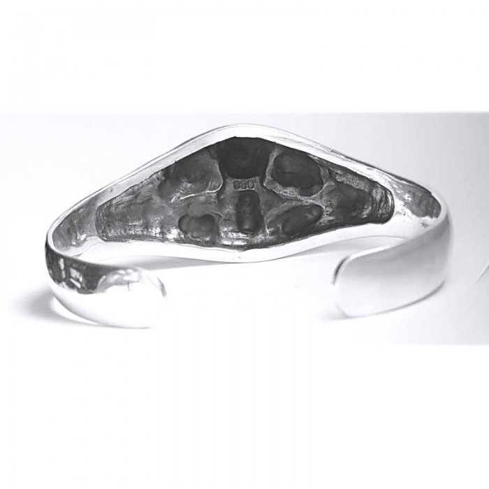 Bratara argint 925 cu cranii [2]
