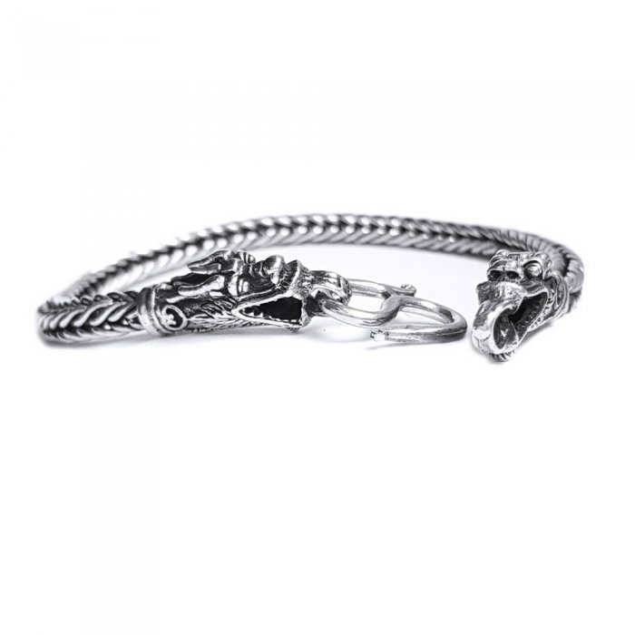 Bratara argint 925 cu dragon, Tiamat [2]