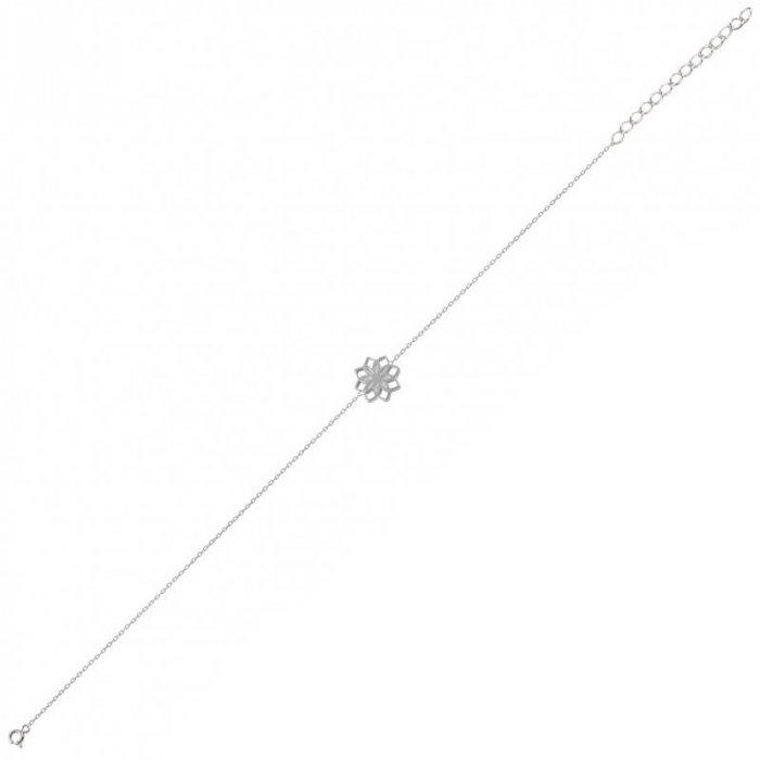 Bratara argint 925 cu floare [1]