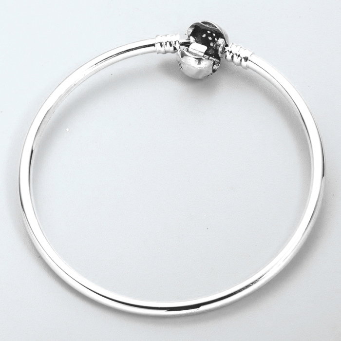 Bratara argint 925 cu floare si zirconii albe - Be Elegant BST0010 [3]