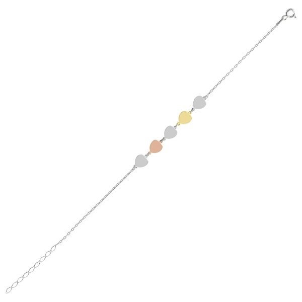 Bratara argint 925 cu inimioara [1]