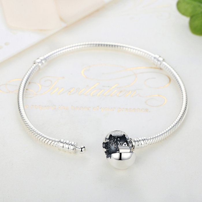 Bratara argint 925 cu inimioara si zirconii albe - Be Elegant BST0018 [5]