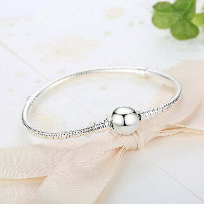 Bratara argint 925 cu inimioara si zirconii albe - Be Elegant BST0018 [3]