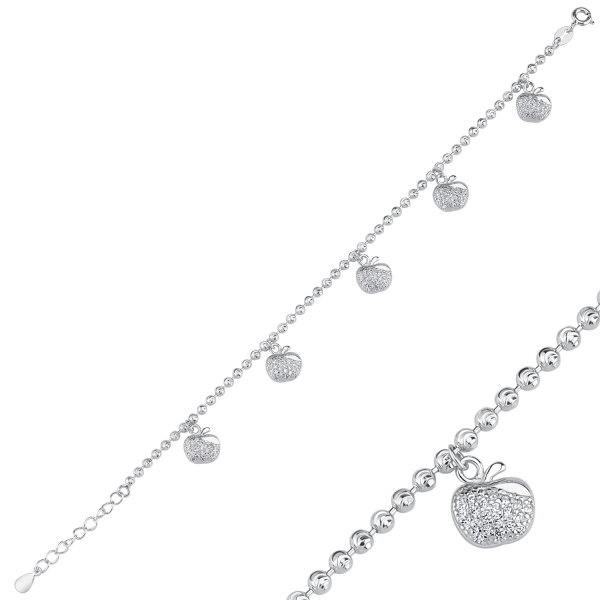 Bratara argint 925 cu mere [2]