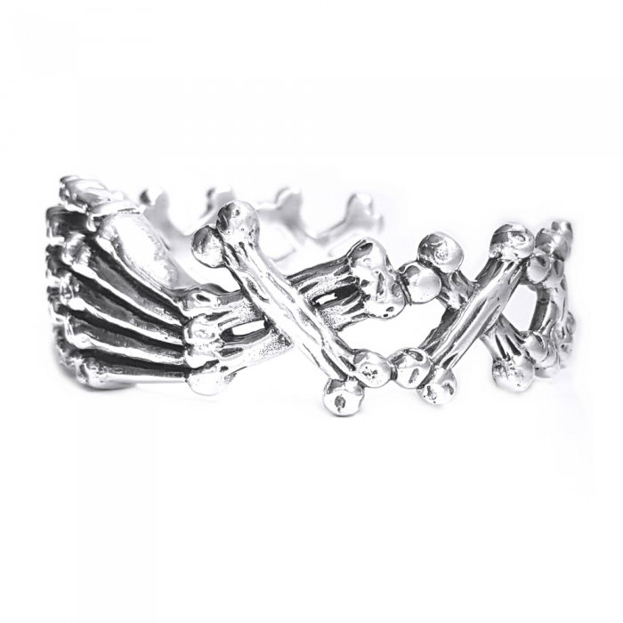 Bratara argint 925 cu oase [2]