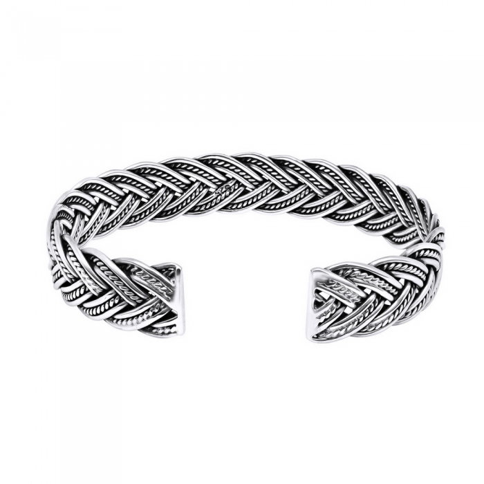 Bratara argint 925 impletita, Nimue [2]