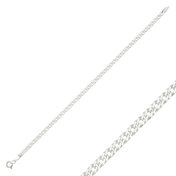 Bratara argint 925 Rombo, Latime: 4.5 mm - BTU0141 [1]