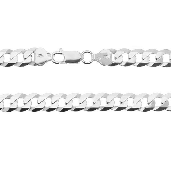 Bratara argint 925 model lant curb 21 cm [1]