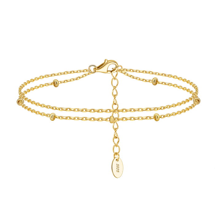 Bratara argint 925 placata cu aur 14K [1]