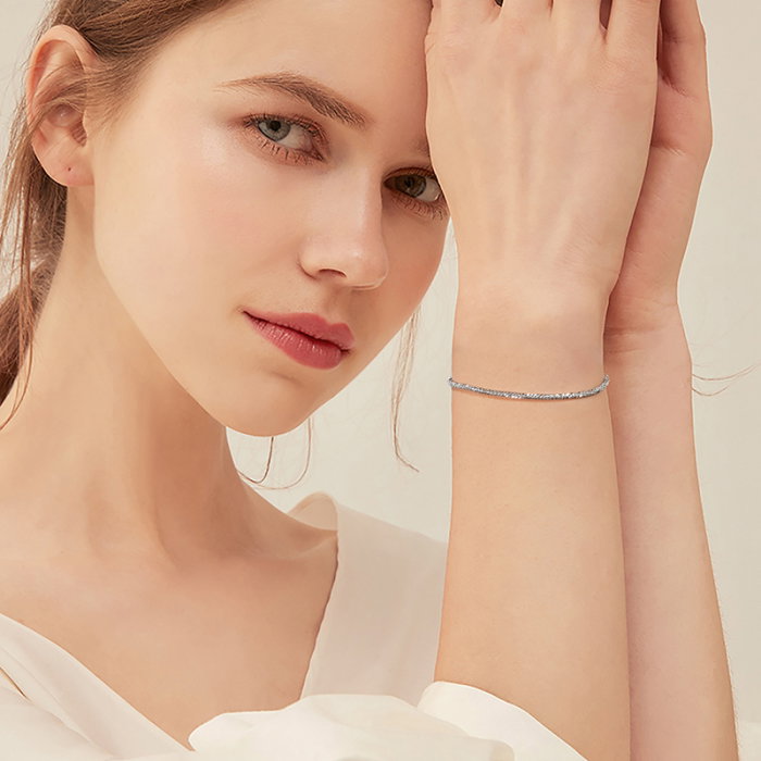 Bratara argint 925 placata cu rodiu [4]