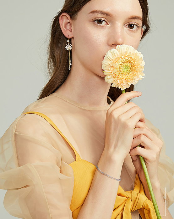 Bratara argint 925 placata cu aur 14K, tip agrafa, UNISEX [5]