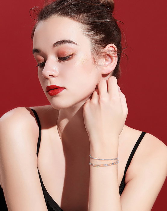 Bratara argint 925 placata cu rodiu [6]